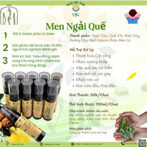 men ngải quế vijc